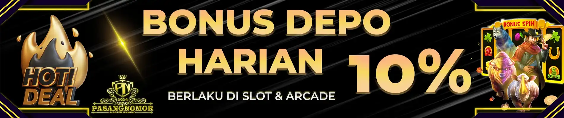 BONUS DEPOSIT HARIAN